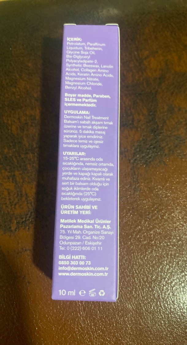 Dermoskin Tırnak Bakım Balsamı 10 ml - Görsel 3