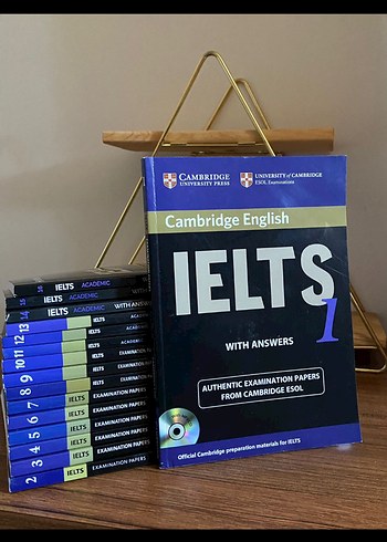 Cambridge IELTS 1-16 Sınav Kitapları Seti CDLİ