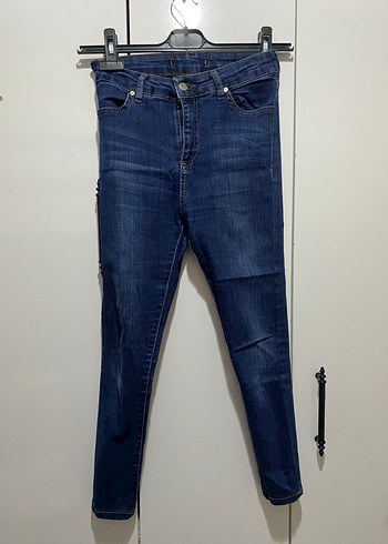 Kadın Lacivert Dar Pantolon 24 BEDEN - Görsel 5