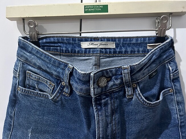 xs Beden Mavi jeans cindy pantalon