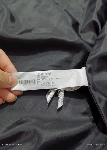 LCW Siyah Erkek Midi Klasik Palto - Görsel 6