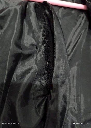 Siyah Midi Erkek Ofis Klasik Palto - Görsel 4