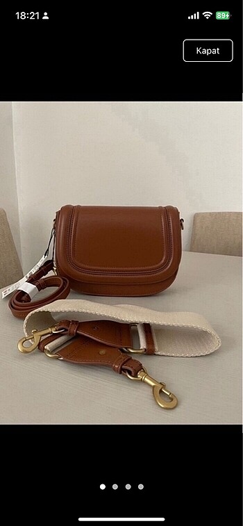 Zara askılı çanta