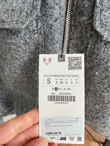 Zara Zara crop ceket