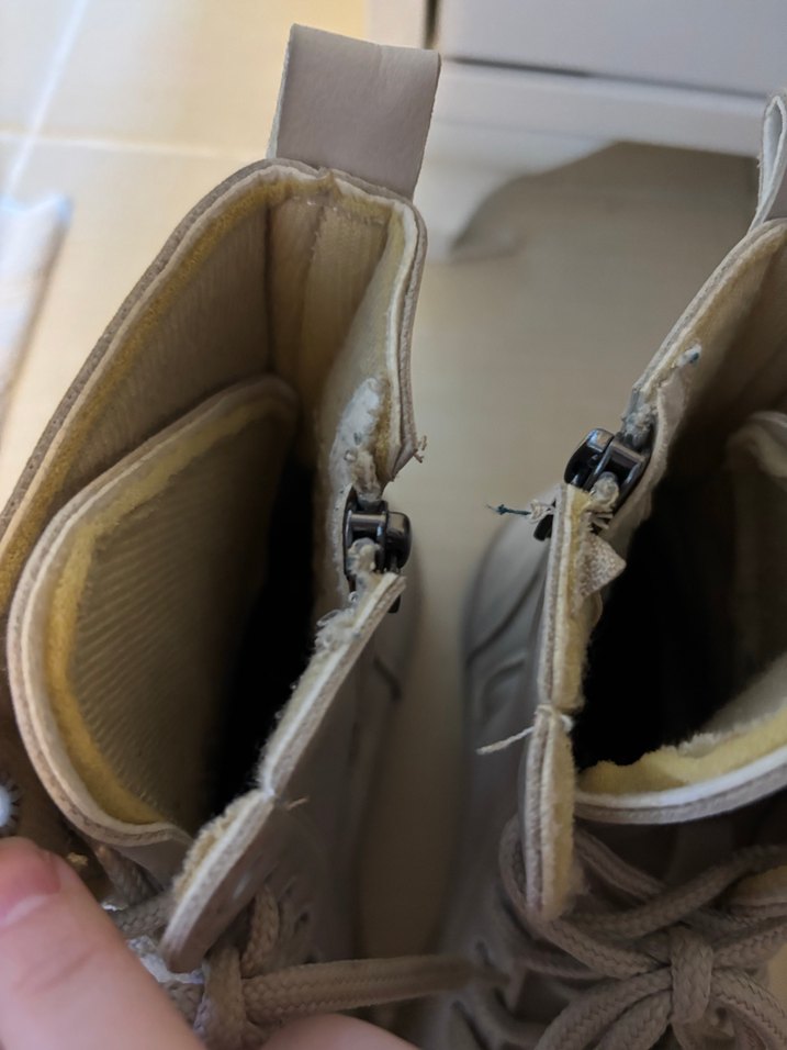 Bej Stiletto Topuklu Kadın Botları - Görsel 4