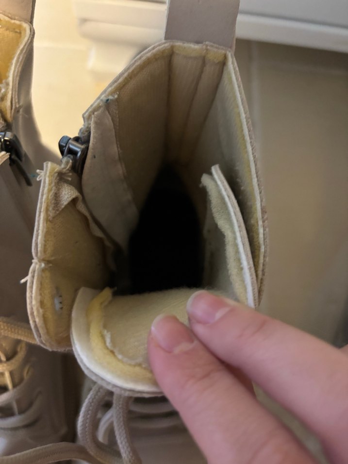 Bej Stiletto Topuklu Kadın Botları - Görsel 3