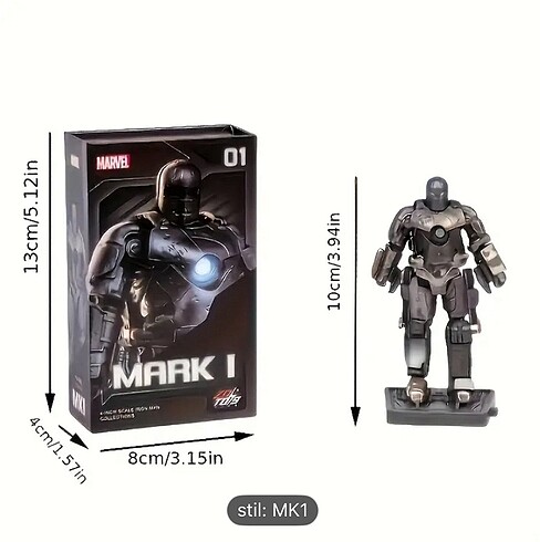 İron Man Mk1 Figür