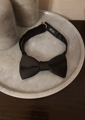 Klasik Siyah Efor Marka Erkek Papyon - Görsel 3