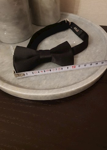 Klasik Siyah Efor Marka Erkek Papyon - Görsel 4