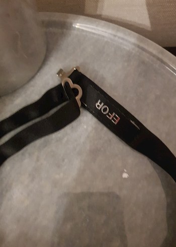 Klasik Siyah Efor Marka Erkek Papyon - Görsel 2