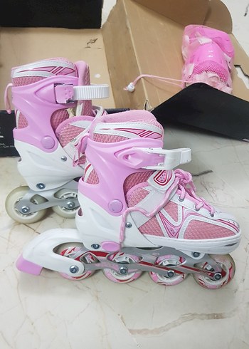 delta GRD 16 Pembe ayarlanabilir  Paten Seti 31-34 - Görsel 2