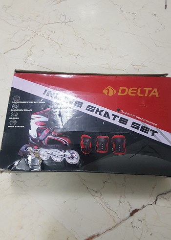 delta GRD 16 Pembe ayarlanabilir  Paten Seti 31-34 - Görsel 4
