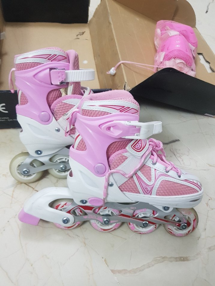 delta GRD 16 Pembe ayarlanabilir  Paten Seti 31-34 - Görsel 2