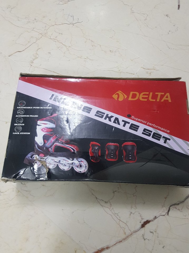 delta GRD 16 Pembe ayarlanabilir  Paten Seti 31-34 - Görsel 4