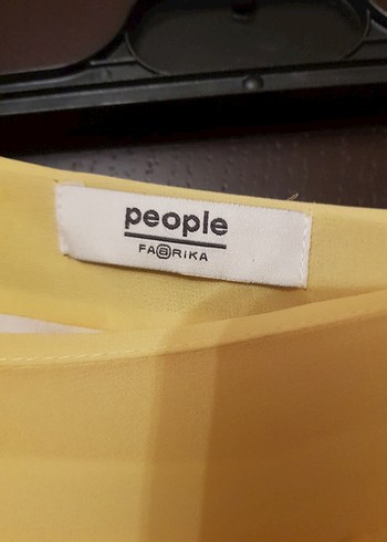 Fabrika Piliseli Pastel Renkli Kadın Şifon Etek - Görsel 5