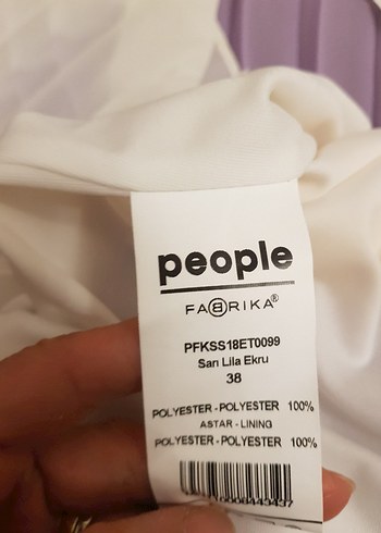 Fabrika Piliseli Pastel Renkli Kadın Şifon Etek - Görsel 6