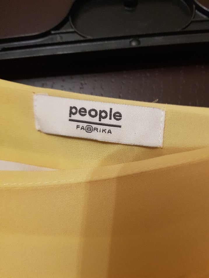 Fabrika Piliseli Pastel Renkli Kadın Şifon Etek - Görsel 5