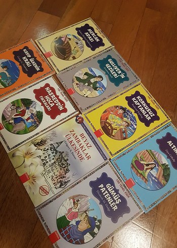Çocuklar İçin Masal ve Hikaye Kitapları Seti - Görsel 2