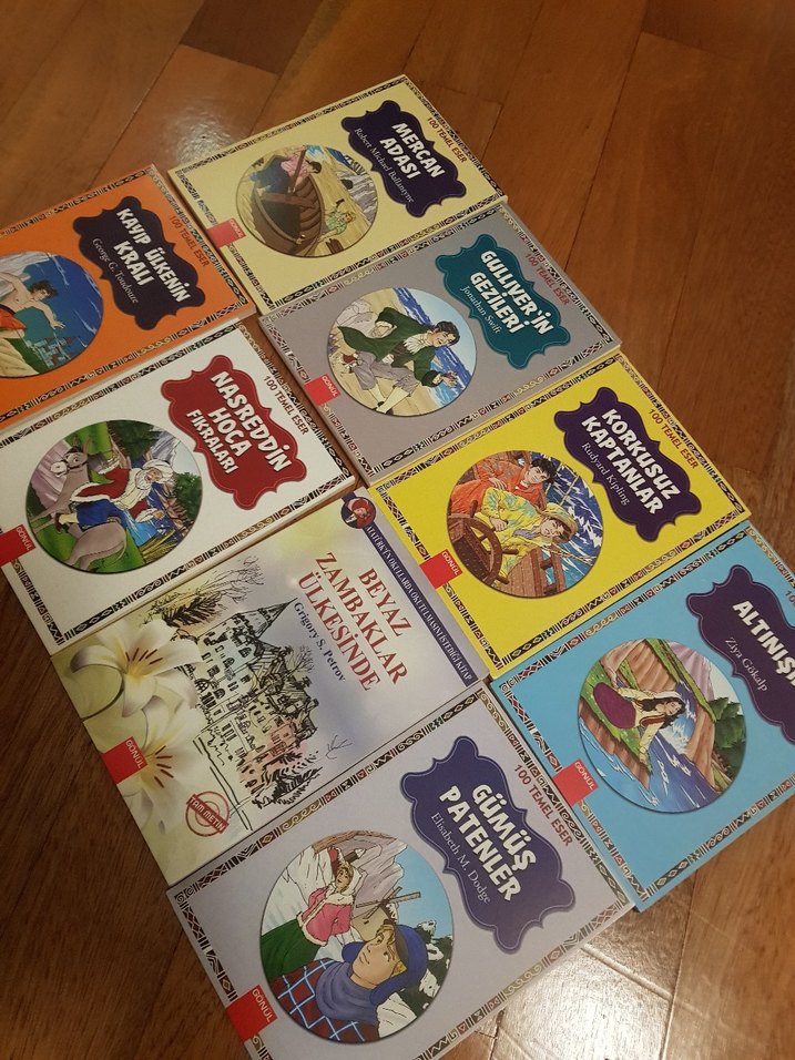 Çocuklar İçin Masal ve Hikaye Kitapları Seti - Görsel 2