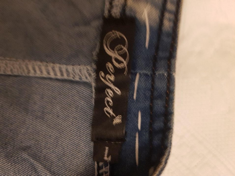 Taşlı Mavi Kadın Kot Ceket - Görsel 4