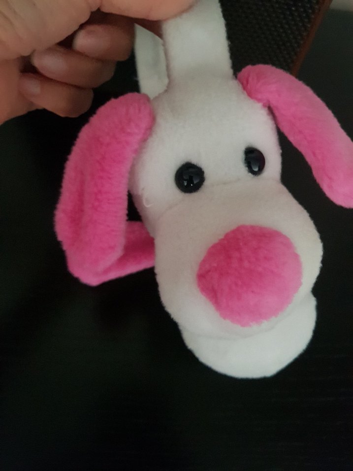 Pembe Kulaklı Kadife  Kışlık Kulaklık - Görsel 4