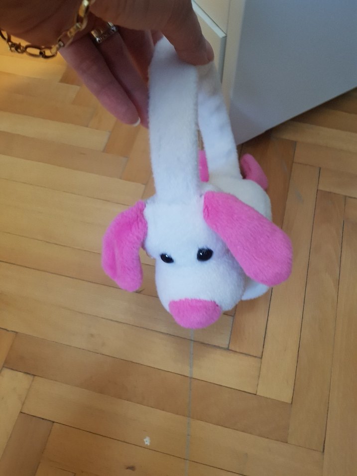 Pembe Kulaklı Kadife  Kışlık Kulaklık - Görsel 2