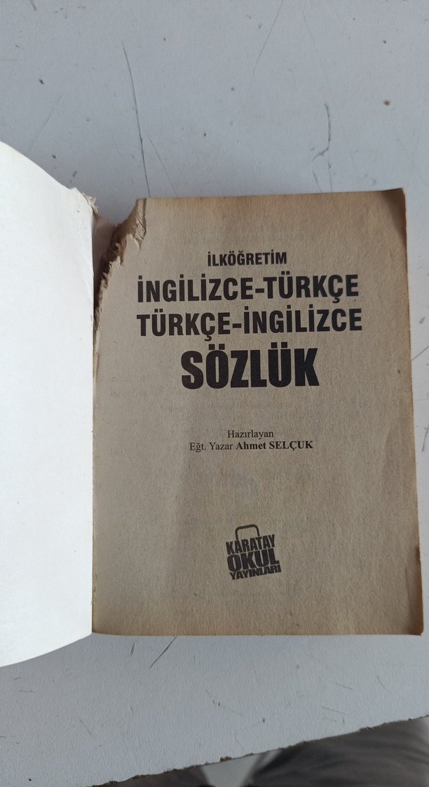 Türkçe sözlük, İngilizce sözlük ve Arapça Sözlükler Seti - Görsel 5
