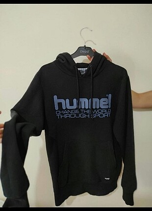 Hummel erkek siyah sweatshirt