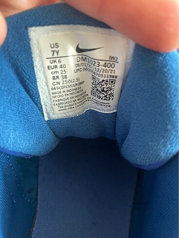 40 Beden lacivert Renk Nike Air More Uptempo
