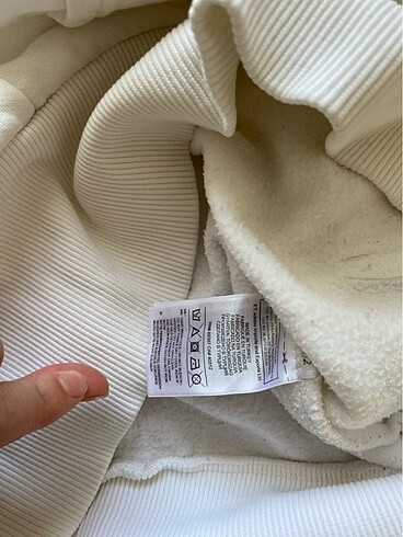 m Beden beyaz Renk Adidas sweatshirt
