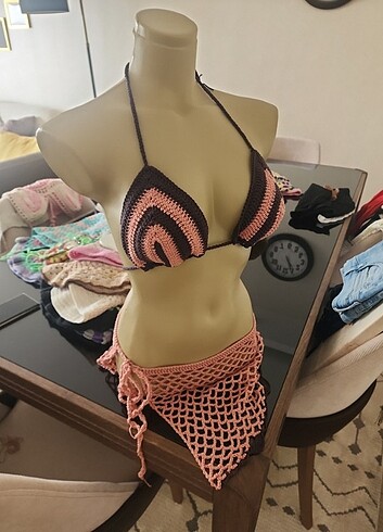 Bikini üstü pareo 