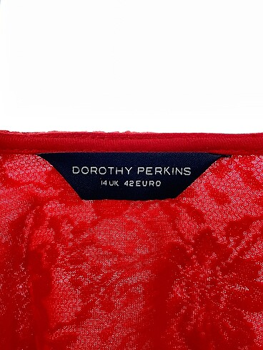 42 Beden kırmızı Renk Dorothy Perkins Kısa Elbise %70 İndirimli.