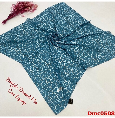 Desenli Mio Caz Eşarp