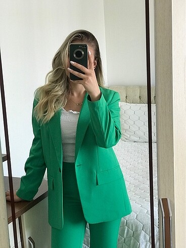 m Beden Blazer ceket takım