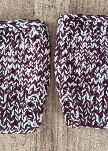 Örgü Parmaksız Eldiven - Görsel 2