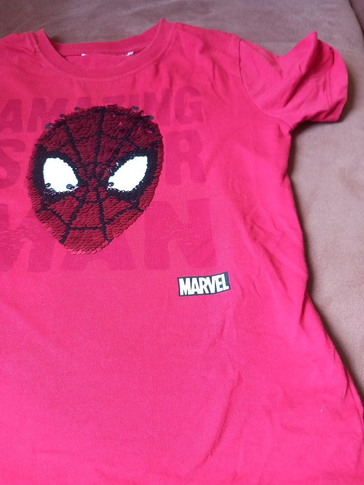 Marvel Örümcek Adam Baskılı Kırmızı Erkek Tişört - Görsel 2