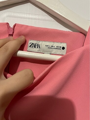 Zara Pembe elbise