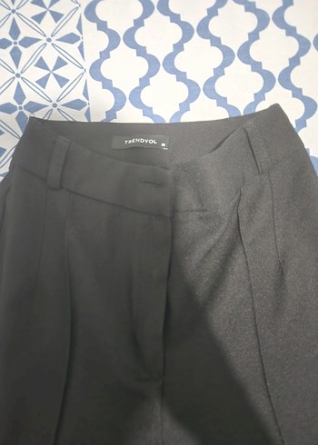 Kadın Siyah Kumaş Pantolon - Görsel 2