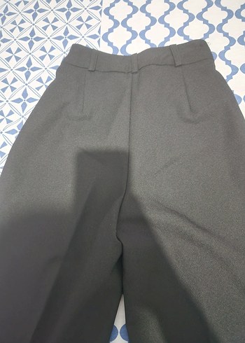 Kadın Siyah Kumaş Pantolon - Görsel 3
