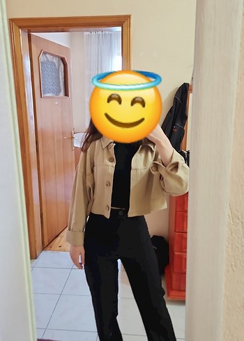 Kadın Siyah Kumaş Pantolon - Görsel 5