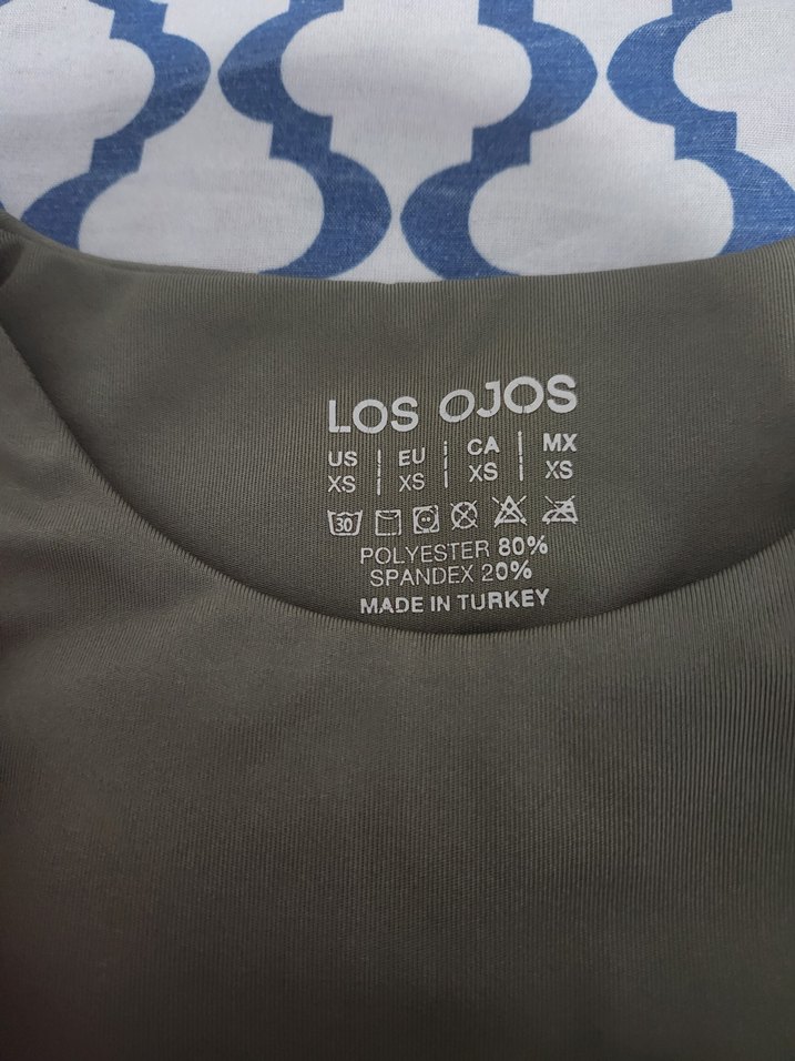 Haki Kadın Kolsuz Crop Top - Görsel 2