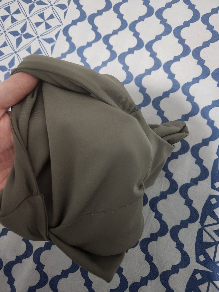 Haki Kadın Kolsuz Crop Top - Görsel 4