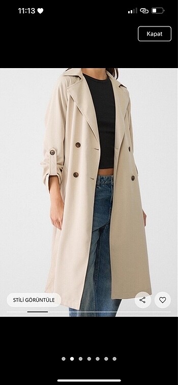 Stradivarius Trençkot