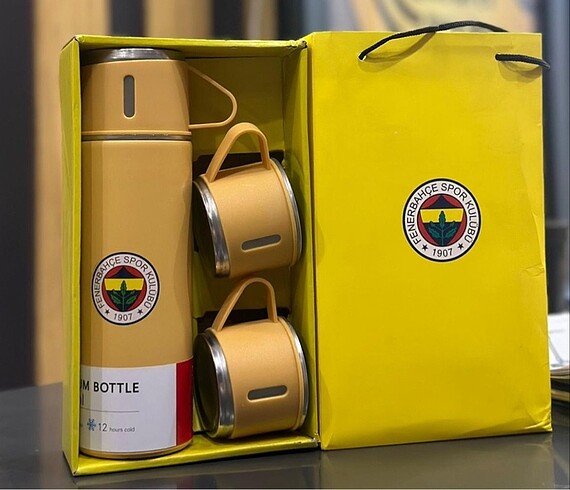 Taraftar Çelik termos 0,5lt