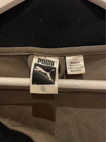 s Beden haki Renk Puma spor ceket ve Bershka bayan tüllü bluz