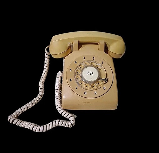 1970/80 NETAŞ ÇEVİRMELİ TELEFON