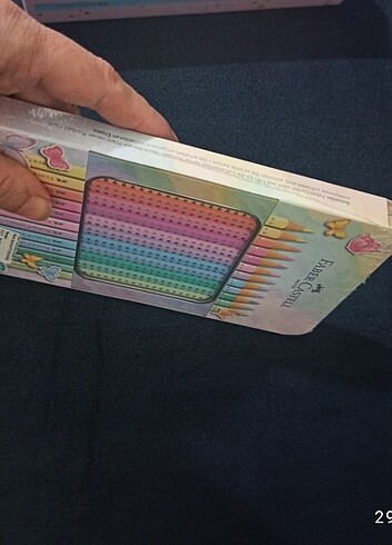 12 li Faber Castell kuru boya 