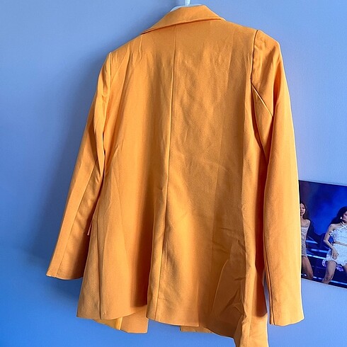 s Beden turuncu Renk Sıfır ayarında Yaz rengi Ceket