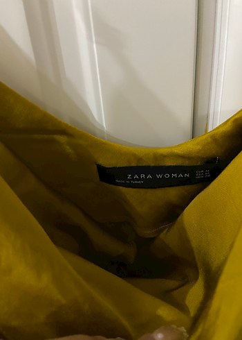 Zara Uzun Ipek Elbise - Görsel 3