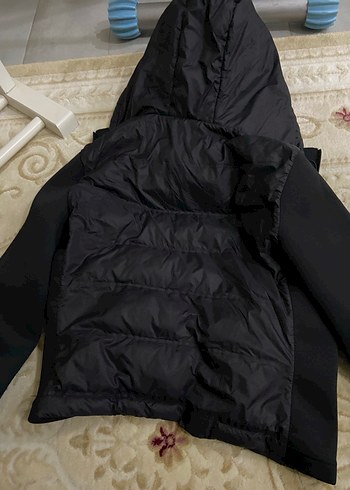 Zara Kürklü Siyah Kadın Kışlık Ceket